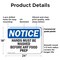 Signmission Safety Culture Sign, 24 in Width, Plastic, Rectangle OS-2PACK-NS-P-1824-L-13223 - alternate 2
